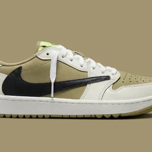 Jordan 1 Retro Low Golf Travis Scott Neutral Olive