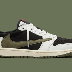 Jordan 1 Retro Low OG SP Travis Scott Olive