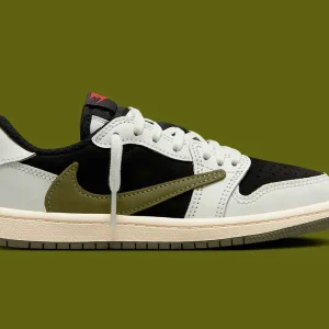 Jordan 1 Retro Low OG SP Travis Scott Olive (PS)