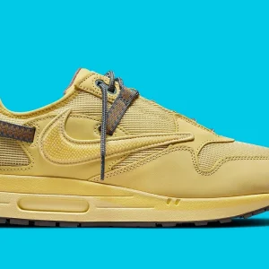 Nike Air Max 1 Travis Scott Cactus Jack Saturn Gold