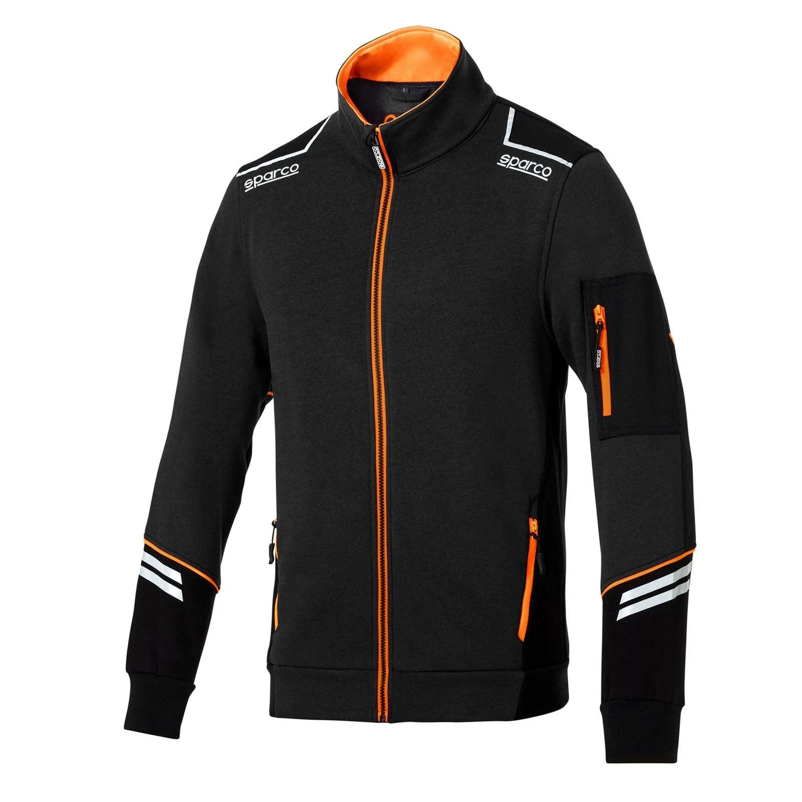 Veste Tech Alabama Noir/Orange – Image 2